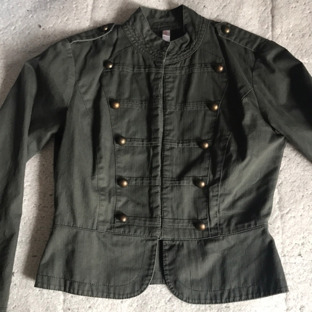 Army green jacket